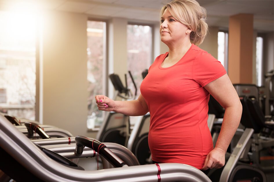 Woman feeling energetic and confident